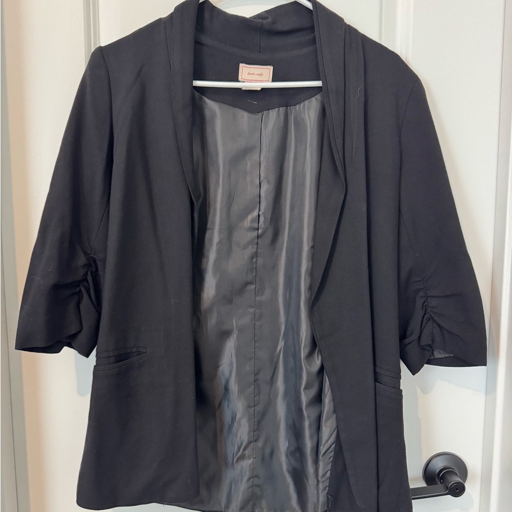 love...ady Black Blazer
